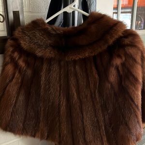 Vintage Fur Cape